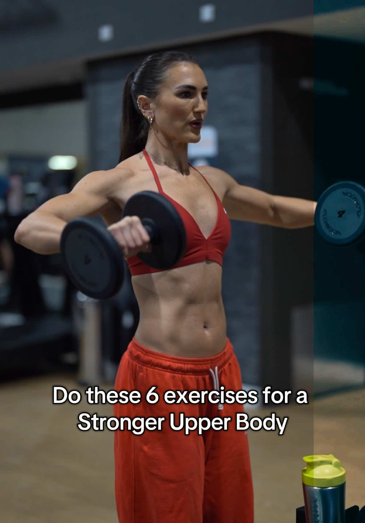 Beginner Friendly Upper Body 💪🏼 New Challenge on @Grow Girl App starts January! Get ready 👊🏼❤️ #shoulders #shoulderworkout #weighttrainingforwomen #upperbodyworkout #beginnerworkout 