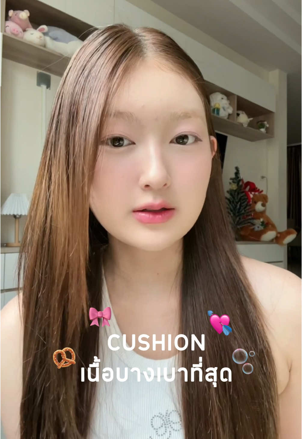 บางเบามากก 🎀💝🫧✨ #รีวิวบิวตี้ #คุชชั่นออร่าริช          #คุชชั่นอิงฟ้า #aurarichcushion #คุชชั่น #ออร่าริช #aurarichthailand