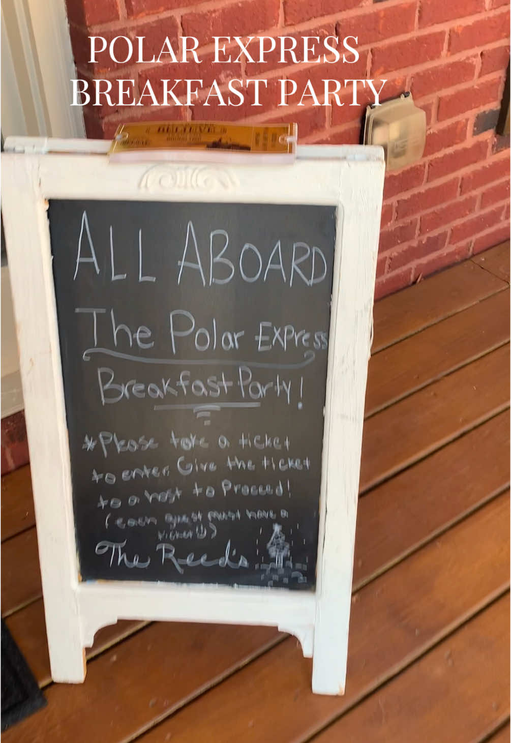 Polar Express breakfast party!🥞🥓🔔❄️#polarexpress #breakfast #party #christmas #christmasbreakfast #christmasparty #hotchocolatebar #trending #fypシ゚viral 