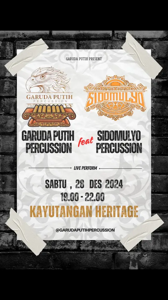 Besok merapat di kayutangan semoga cuaca mendukung #musiktongtongmadura #uldaulmadura #garudaputihpercusion #tongtongmadura #fyp #fypage #fypシ゚viral 