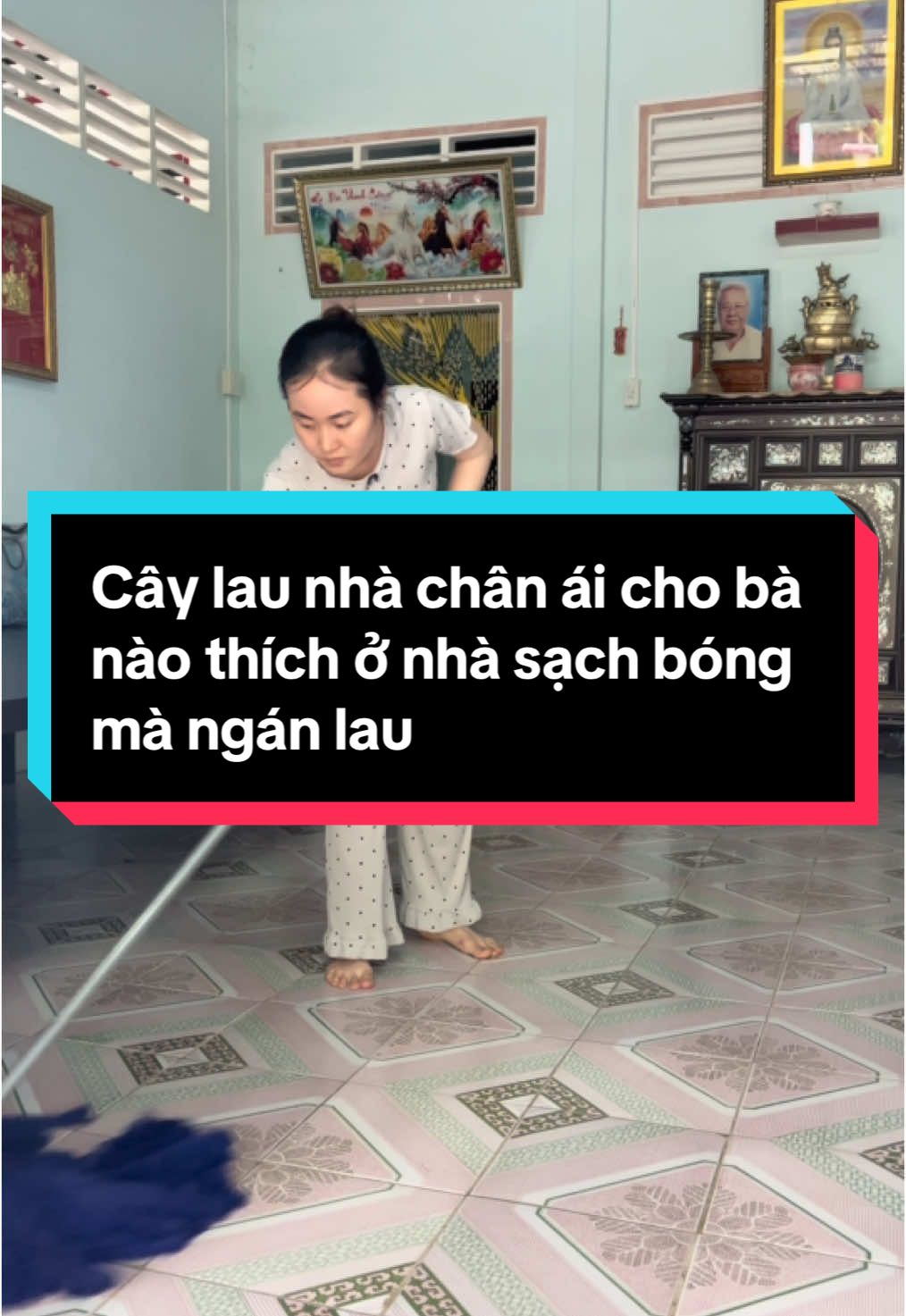 Cây lau nhà chân ái cho bà nào ngán lau nhà mà thích ở nhà sạch bóng#caylaunha#caylaunhavaimung #thuyduymientay 