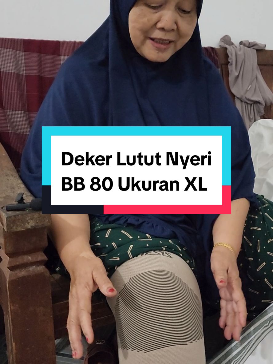 Membalas @.pelangi94 Deker Medis Lutut Nyeri Pengapuran Osteoarthritis Ukuran XL muat untuk BB 80