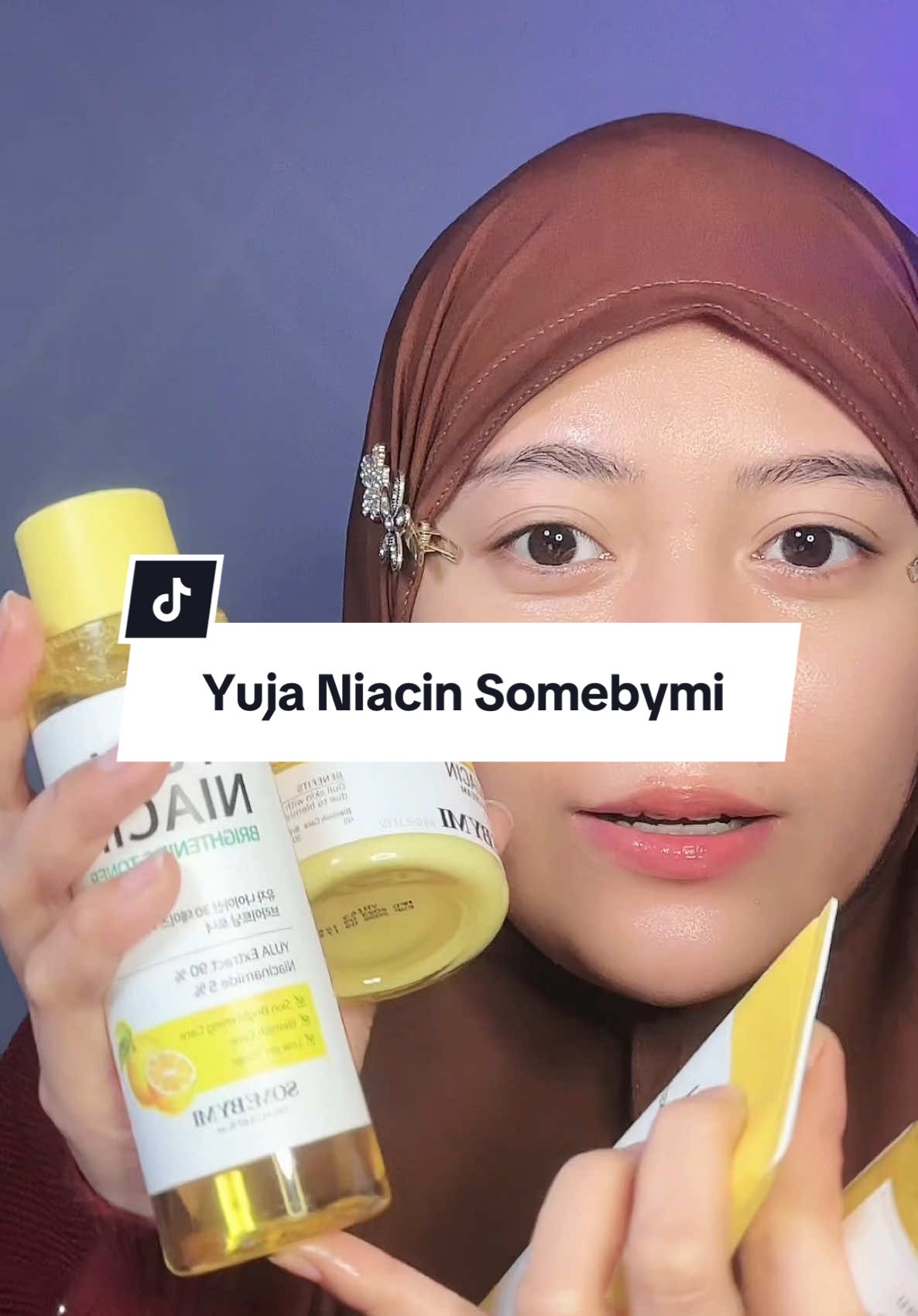 Ada yang pake skimcare ini jugakk?? @SOMEBYMI ID #SOMEBYMI #Brightening #Yujaniacin #veganserum #troublemarks #Blemishcare #Clearskin #evenskintone #koreanskincare