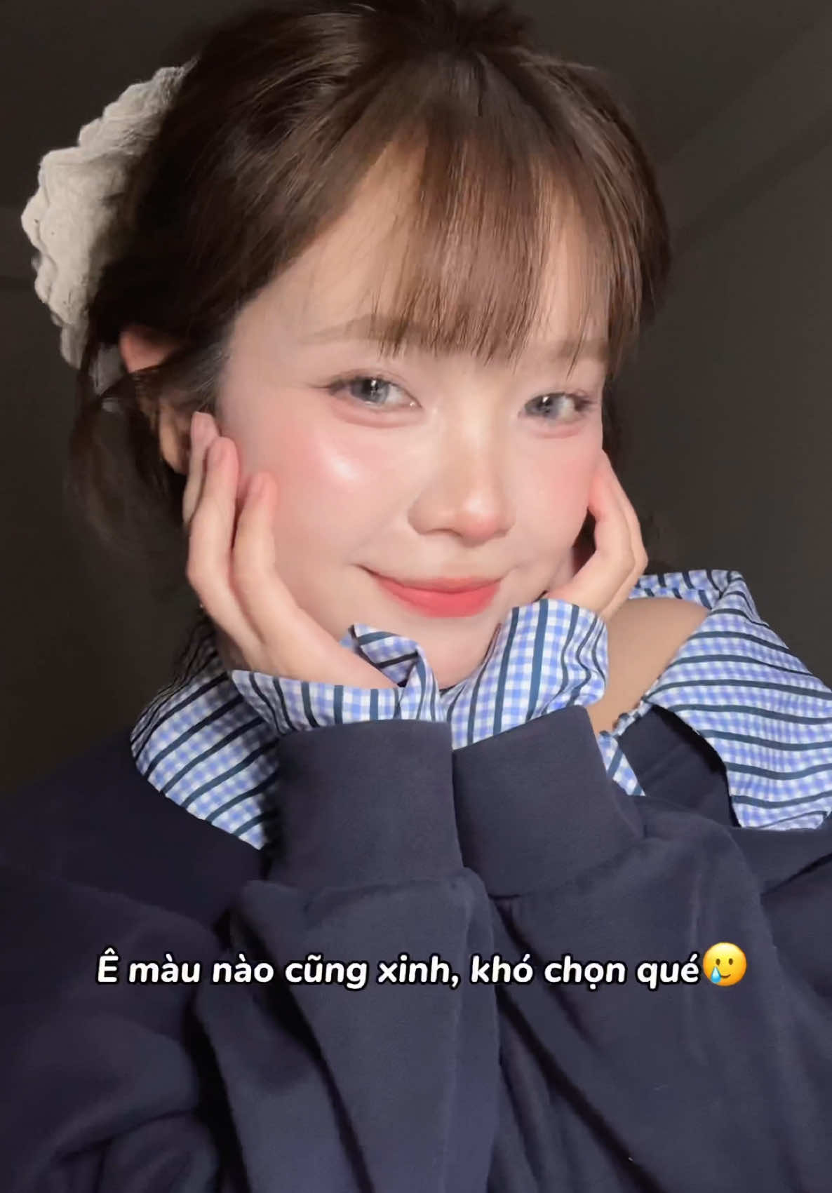 Chọn màu lens cho makeup look này dùm Li iiii😙 #makeup #goclamdep #lensforgirlss #kinhaptrong