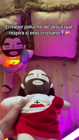 Podéis conseguir nuestro peluche de Jesús que respira en nuestra web🥹🙏🏻 #jesus #peluche