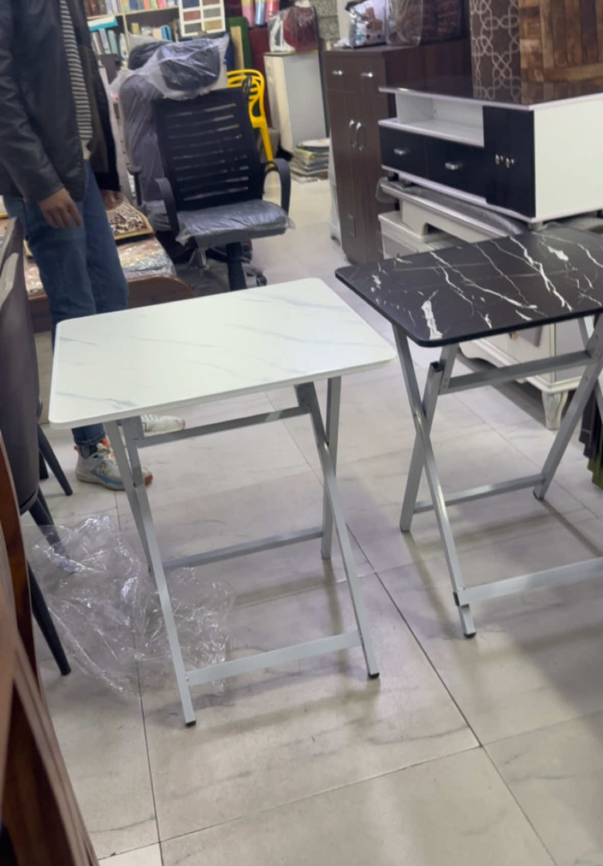 Folding table  24” by 30” height #stupadecor 9862236378 #dillibazar_kathmandu🇳🇵  #foryou 