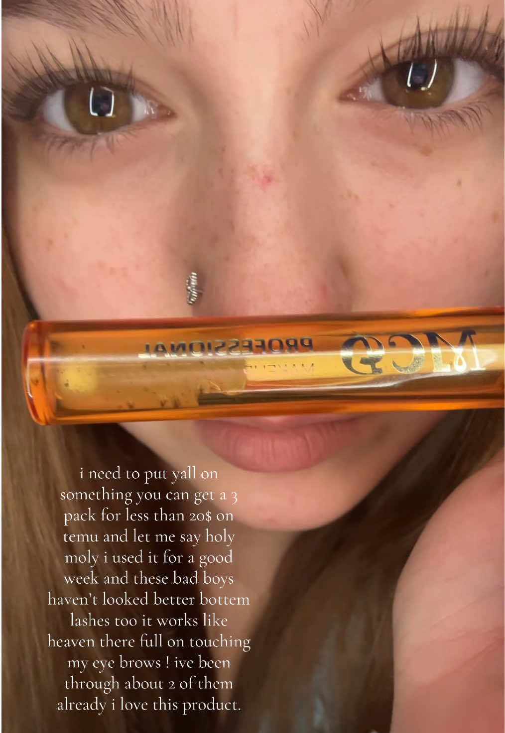 if you guys like you’re long fake lashes try this lash serum it will grow you’re lashes to about the same size as those falsies ##fypシ##temu##gotry##recmendation##fypシ゚viral##likeup##gogetit##lashserum##product##lashproducts##getitnow