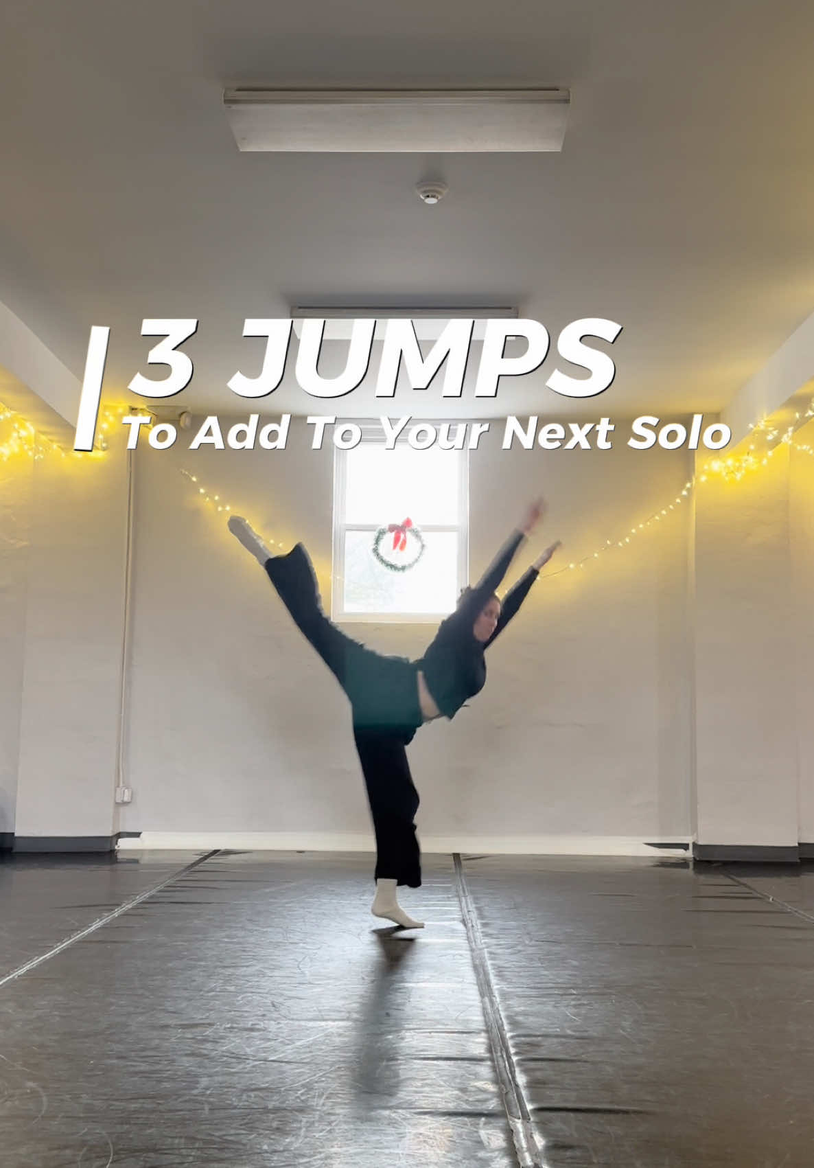 JUMPS for you to add to your choreography 👣 Which is your favorite 1, 2, or 3?  . . . #contemporarydance #jumps #dancetutorial #choreography  #dancetricks