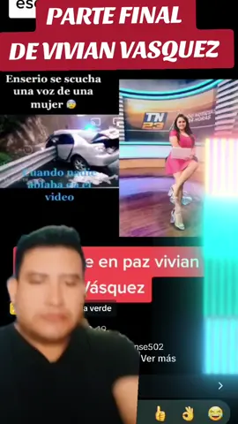 #greenscreen FINAL DE VIVIAN VASQUEZ REPORTERA DE LA TELEVISIÓN GUATEMALTECA@PROYECTIL V UNIVERSAL 
