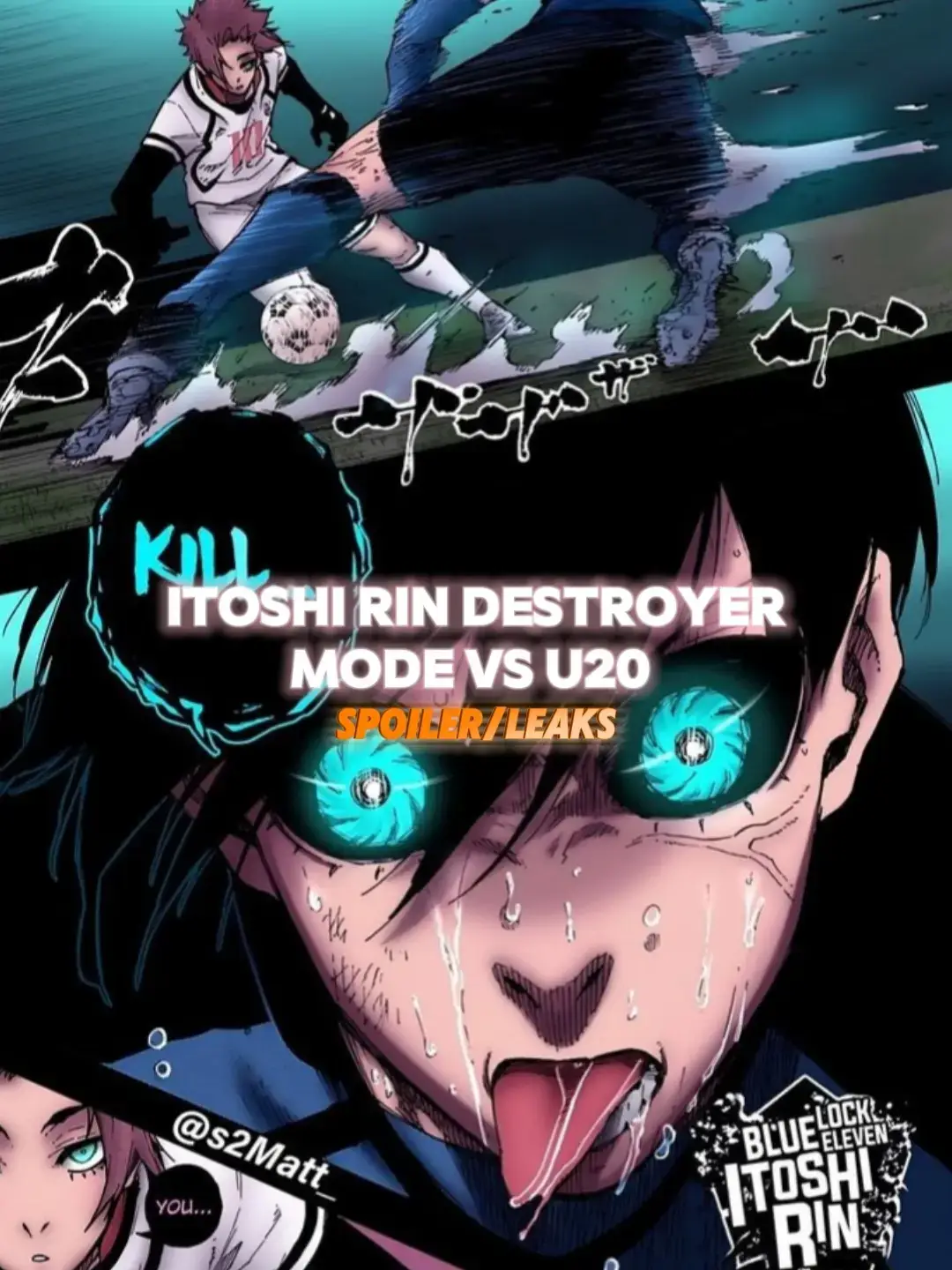 U20 maçının mvpsi 💀🔥 #ithosirin #bluelock #bluelocku20 #manga #anime #fyp #viral_video #destroyer #flow 