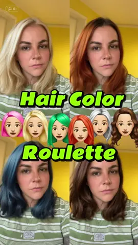 Hair Color Roulette ❤️💙💚🩷💛🤍🤎 Mit dieser Vorlage wird eure Haarfarbe geändert. Gerne die Vorlage benutzen und teilen! Wenn ihr mich tagged werde ich auch welche in den Stories teilen 🤝 Wollt ihr die anderen Farben auch nochmal als Vorlage haben? #CapCut #capcutholiday #haircolor #hair #color #filter #aifilter #hairstyle #change 