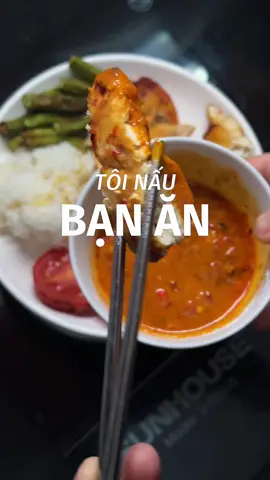 Cách mình ướp gà, pha nước chấm để chuẩn bị 1 bữa tối ngon lành nhiều protein 💪🏼 #toinaubanan 