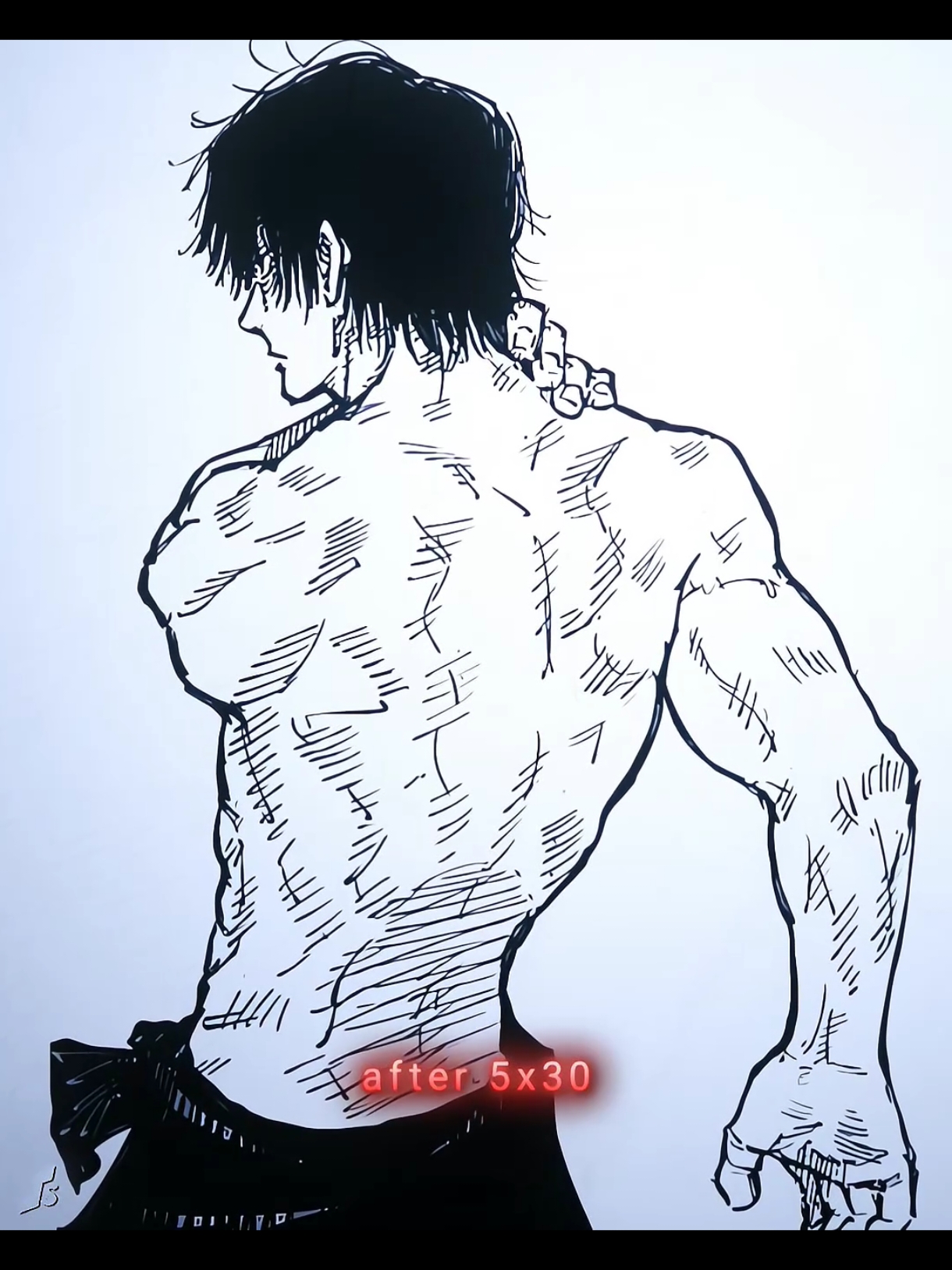 5x30🗣️ #jjk #jujutsukaisen #gojo #toji #anime #manga #edit 
