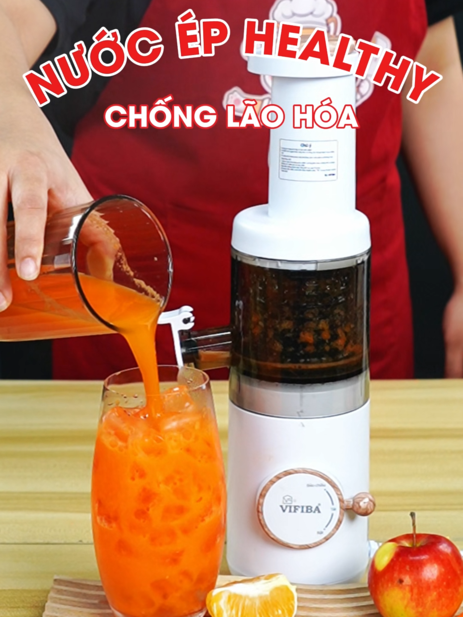 Công thức nước ép giúp chị em có làn da khỏe mạnh #dangdepeothon #lamdep  #congthucnuocep #nuocep #mayepvifiba