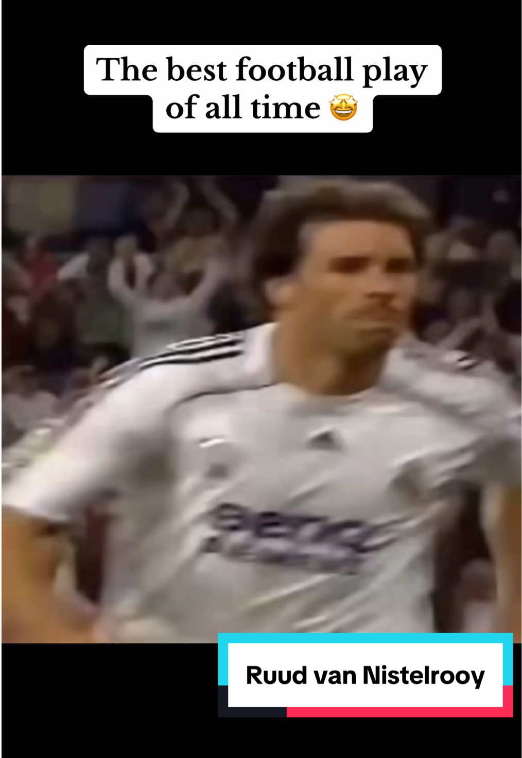 What a strike from Ruud 💥 #bestgoal #tikitaka #realmadrid #galacticos #vannistelrooy 