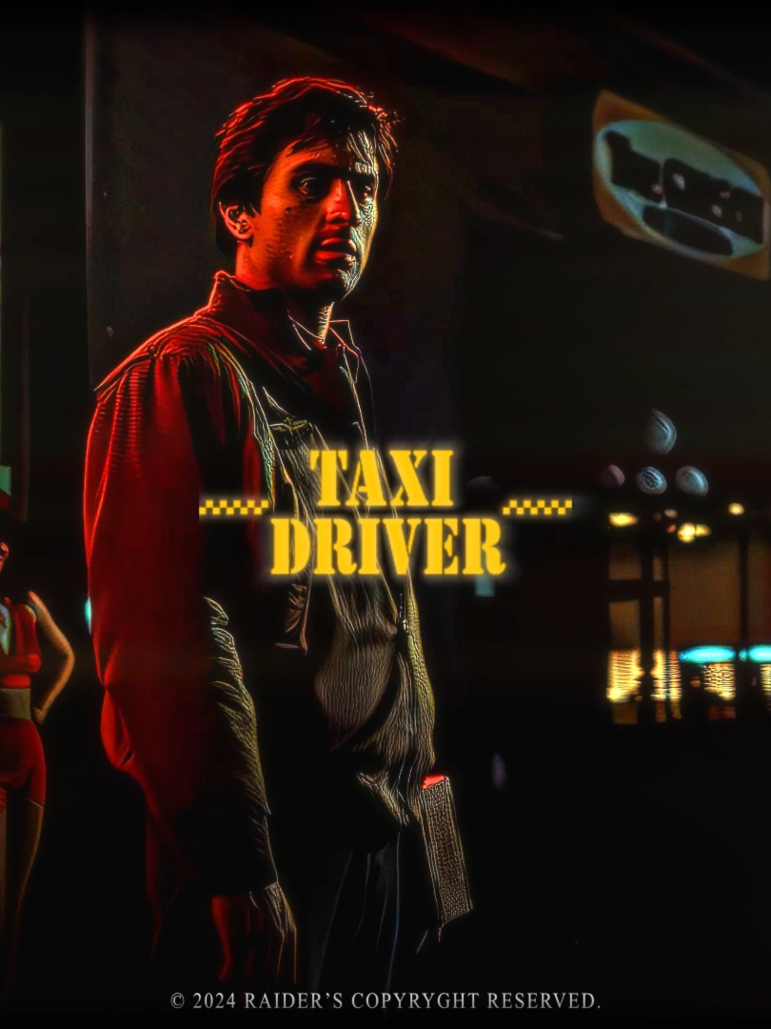 Thank God For The Rain | Sound: Goth (Slowed + Reverb) By Sidewalks And Skeletons | #taxidriver #robertdinero #travisbickle #edit #ae2024 #virale #fyp #moviedit
