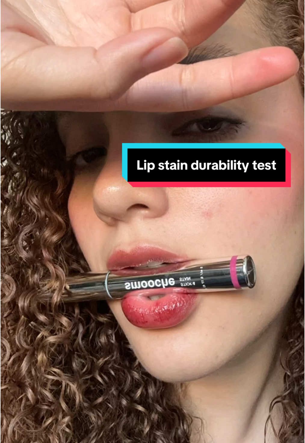 does it really work? @Smooche  #lipstain #lipstainviral #peelofflipstain #makeup #testing #durabilitytest #ugccreator #ugc #ugccontentcreator #ugcexample #ugcexamplevideo 