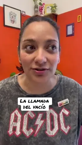 #lallamadadelvacio 