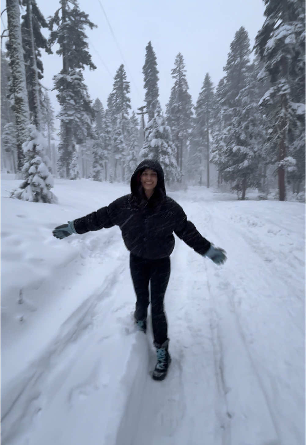 Spontaneous snow day :) side note this remix is on replay @🎭 #Vlogmas #christmas #southlaketahoe #familyvlog #snowgear #tahoe #thingstodo #sledding #sleighride @mannat bhargava 