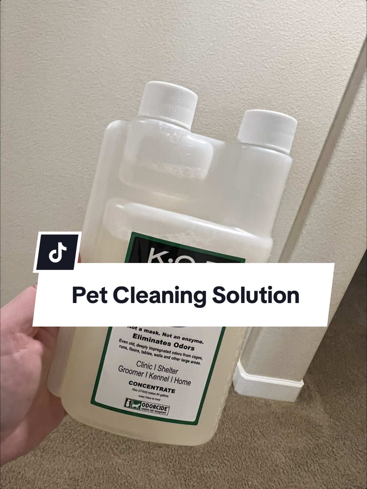 The best cleaning solution for our pets! This bottle of cleaner lasts so long too! #creatorsearchinsights #cleaninghacks #dogcleaning #newyearnewaura #tiktokshopholidayhaul #tiktokholidayhaul #cleanwithme 