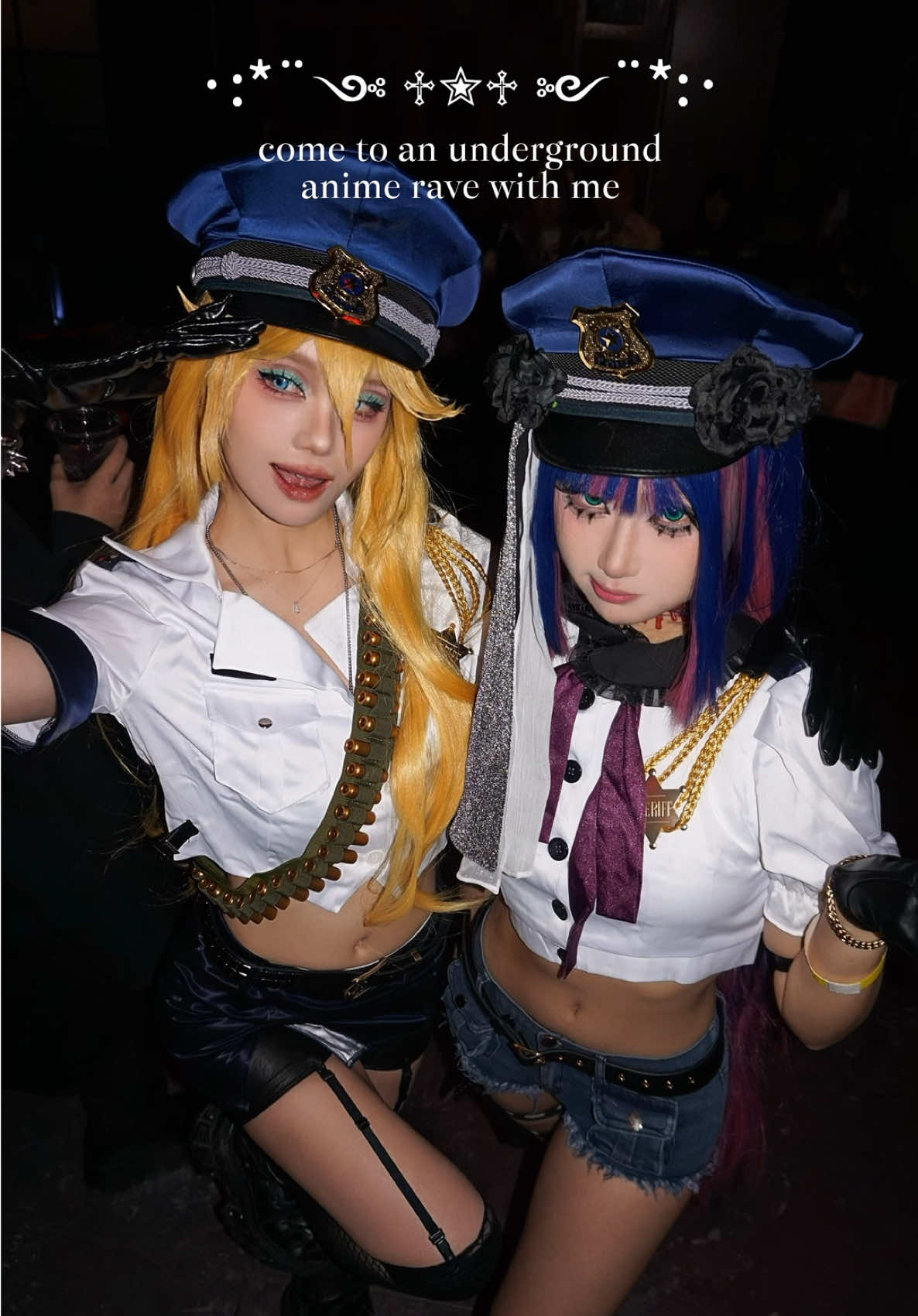anime raves in my area?? ✨ #toronto #animerave #toronto #pantyandstocking #cosplay #cos 