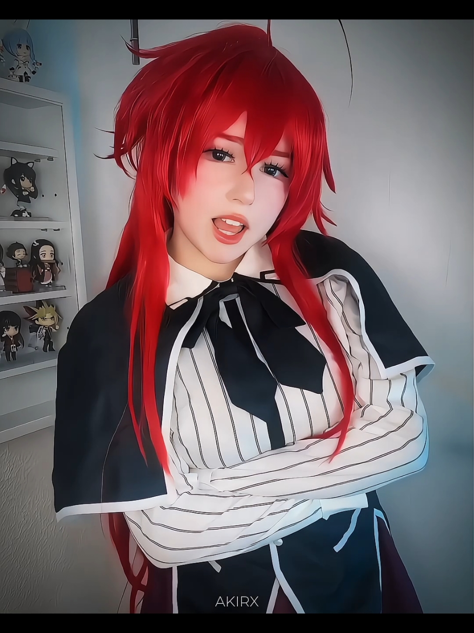 Cosplay de Rías gremory ❤️✨🫶🏻 IB: @twitch.tv/upminaa 