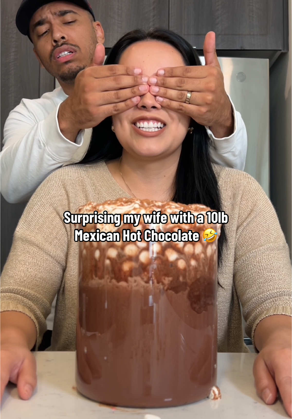 Her reaction was priceless! 🤣#mexicantiktok #cravings #mexicanwife #mexicanfood #mixedcouple #interracialcouple 