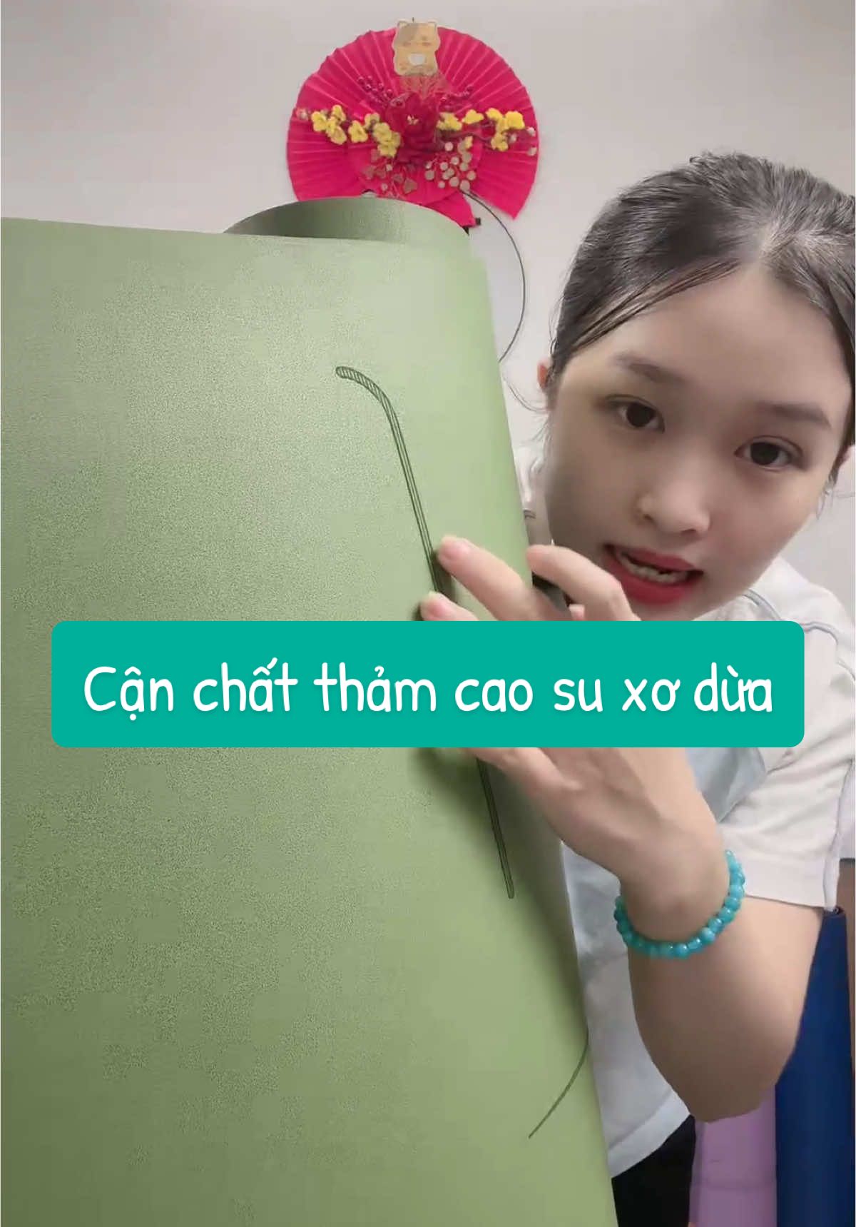 Thảm cao su PU pha với xơ dừa cải tiến #thamcaosuxodua #thamtapyogacaocap #yoga #LIVEhighlights #TikTokLIVE #LIVE 
