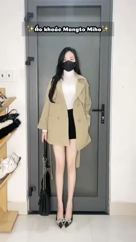 Áo khoác Mangto cho mùa đông này #xuhuong #reviewlamdep #goclamdep #outfit 