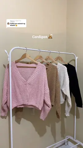 Replying to @𐙚˙⋆js.mn˚ ᡣ𐭩 restocked khaki 🧸ྀི #cardigan #knittedcardigan #sweater #longsleeve #OOTD #outfitideas #womensfashiontrends #tiktokmademebuyit 