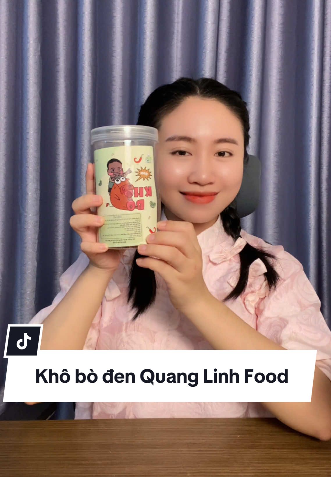 Khô đen nguyên miếng nhà a QL mấy bà đã ăn thử chưaaaaa #minhlaminhthuu #review #reviewanngon #ancungtiktok #khoboden #quanglinhfood 