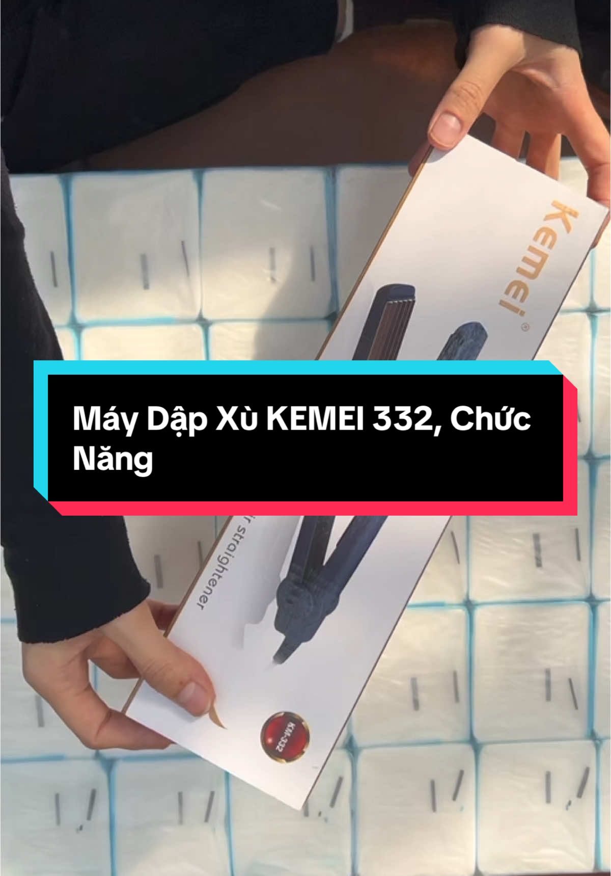 Máy Dập Xù KEMEI 332, Chức Năng #anhvustore #xuhuong #xuhuongtiktok #mayuon #mayuontoc #uontoc #mayuontoc #uontocdep #uontocxoansong #dapxutoc #maydapxutoc #maydapxoanhippe #maydapphongchantoc 