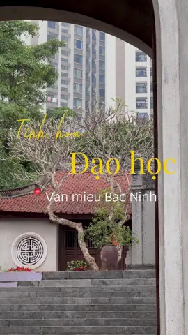 Chương trình xứng đáng được biết đến nhiều hơn 🥹 Hơi đáng tiếc là lúc mình biết đến, chỉ còn ít ngày nữa thôi.Ai muốn trải nghiệm thì đến ngay nha. ✍️TRIỂN LÃM TINH HOA ĐẠO HỌC ✨ 📍Văn miếu Bắc Ninh  #traveltiktok #tiktoktravel #vanhoadulich #quanho #kinhbac #bacninh #tiktokcommunityvn 