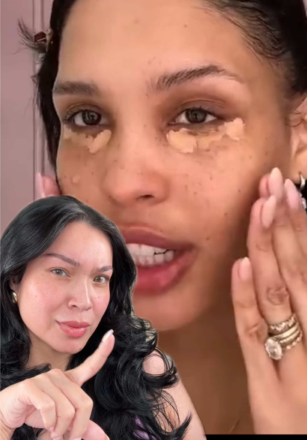 TRYING OUT NARAS CONCEALER HACK!  I watched the @Nara Smith Beauty Secrets Episode on VOUGE and she shared a concealer hack that I HAD to try.  She shared that her dark circles are genetic, and this is her hack to get a full coverage under eye! Love it so much!  Also, do you notice my new lighting and setup? I upgraded again to be able to show you what formulas really look like on my skin! I wanted to be able to show you every pore and all my broken capillaries 🫣 do you like it 🥰 or should I go back to my other setup? Nara is using the @Hourglass Cosmetics Vanish Concealer, but I’m using the @NARS Cosmetics Radiant Creamy Concealer  #narasmith #beautyhacks #darkcircles #BeautyTok #greenscreenvideo 