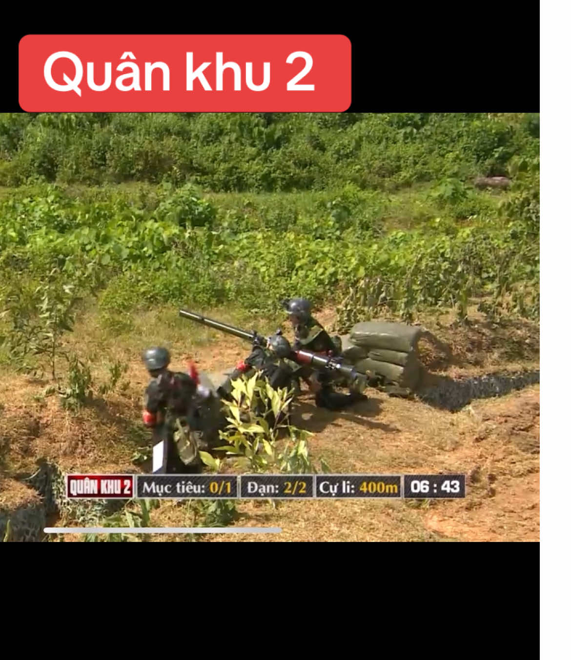 Phần thi SPG-9 của đội tuyển Quân khu 2 lượt về vòng 1 QKS1 2024 #xuhuong #xuhuongtiktok #quandoinhandanvietnam #bodoi #quankhuso1 
