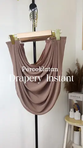 Spill percoklatan drapery instant ✨ #hijabmalaysia #drapery #hijabdrapery #hijabwedding #hijabinstan #draperyinstant #hijabmalay #hijab 