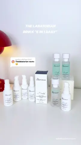 ตอบกลับ @PASPT THE LABATORIAN BRIKK “6 IN 1 DAILY” ❤️ ไอเท็มตัวโปรดที่ควรมีติดบ้านเลยครับ ! ตัวนี้ซื้อตุนไว้ตลอด ของหมดไวมาก #thelabatorian  #brikk #essence #skincare #พอพีรีวิว 