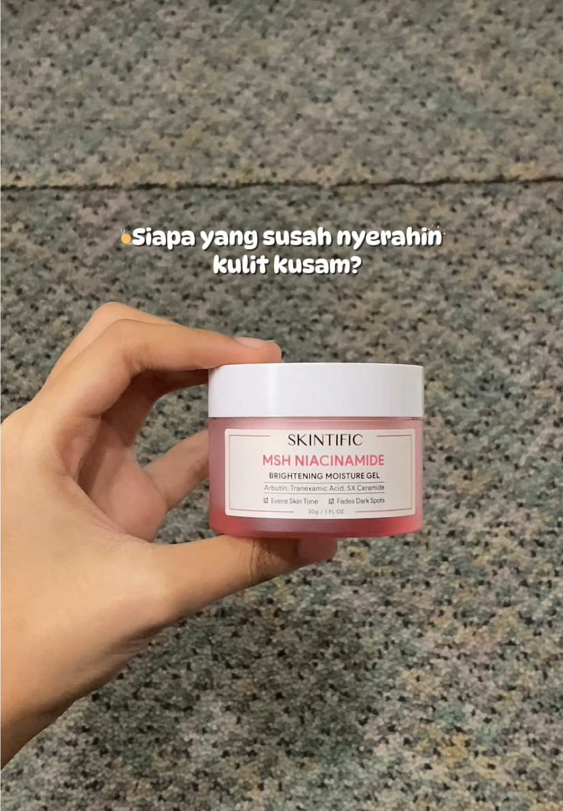 Yang kulitnya kusam dan kering wajib pake moisturizer skintific yang warna pink ini nih🥰🫵🏻 #fyp #fypage #skintific #moisturizer #moisturizerskintific #moisturizerviral 
