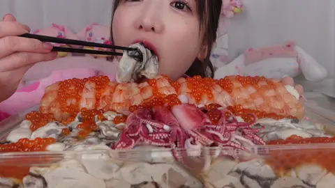 生牡蠣ちゅるん #ASMR #大食い