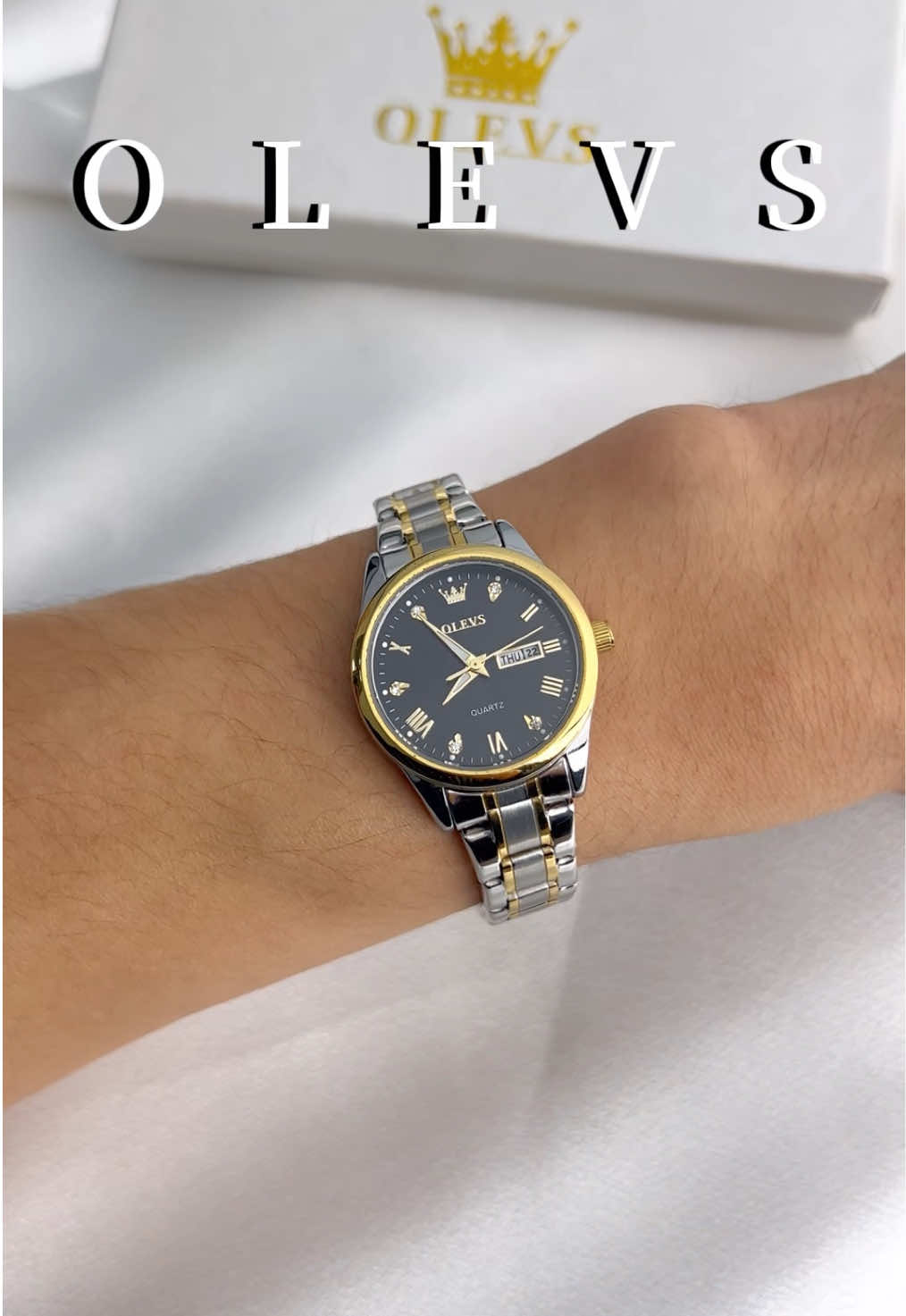 Jam tangan wanita yang sangat elegan☺️#EnergiKuatTiapLangkah #fyp #watch #womenwatch #olevswatch 