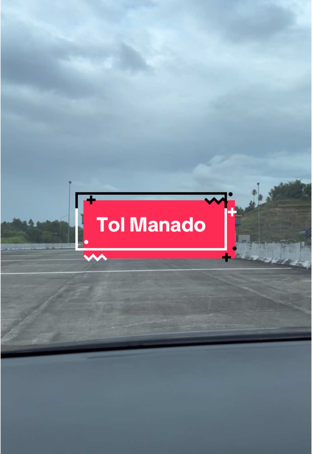 Gerbang tol manado #manado #tolmanado #tolmanadobitung 