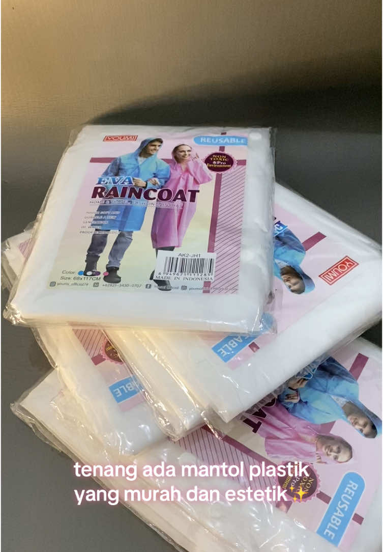 eva raincoat jas hujan bahan vinyl putih estetik #evaraincoat #mantolplastik #jashujaneva #jashujanestetik #jashujanmurah 