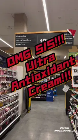 Product: Ultra Antioxidant Cream  #beauty #beautyhacks #BeautyReview #shopping #australia #woolies #aspkin #tiktoktrending #skincare 