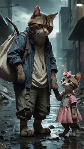 Homeless cats | AI Cats. #cat #ai  #viralvideos #cut #catlovers #cutecat#GatosFofos #AICats #CatRescue #meow #catsoftiktok #miaumiau #CatStories