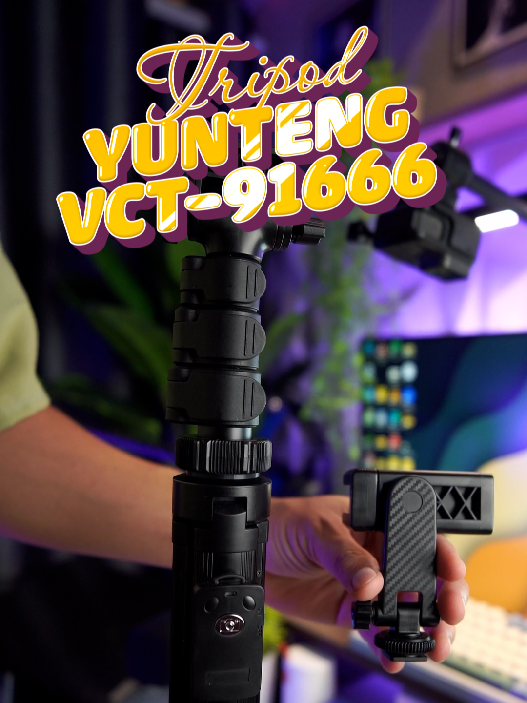 Một chân tripod dành cho anh em hay quay video sáng tạo nội dung đây. Đây là chân tripod Yunteng VCT 91666, một chân tripod nhỏ gọn, dễ dàng mang theo khi các bạn đi ra ngoài #yunteng91666 #tripodyunteng #tripod #yunteng #xuhuong #tiktok #huudureview