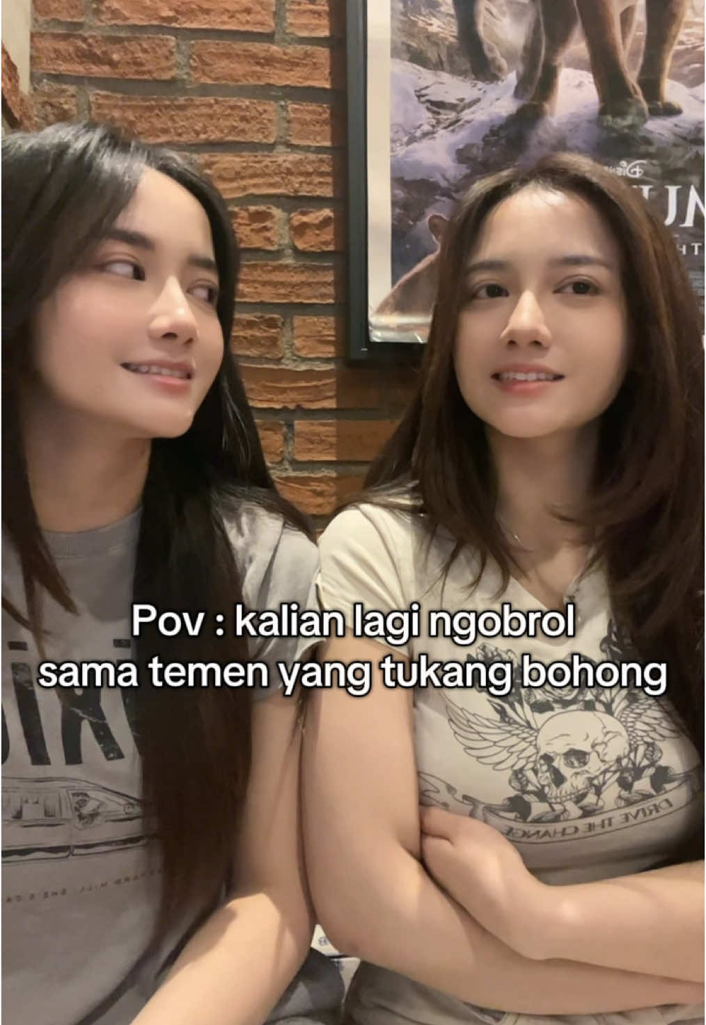 Abis ini langsung punya bahan untuk ngerumpiin si tukang bohong #pov #bestie #fakefriend #friends 