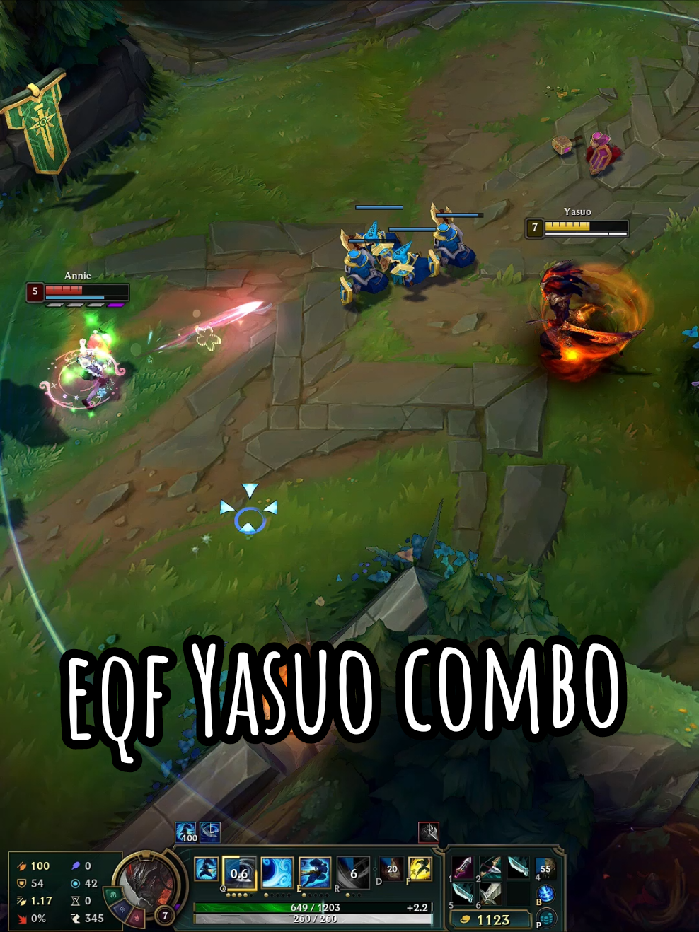 EQF Yasuo combo #leagueoflegends #yasuo #pzz #challenge #courtesy #dzukill #montage #highlights 