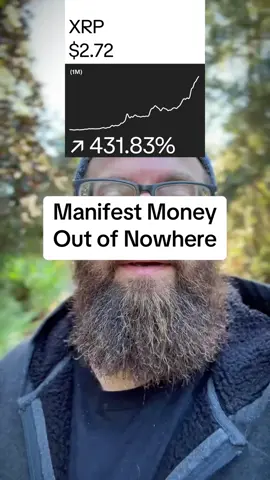Can you manifest abundance and money out of nothing? Kinda… 🤔 #xrp #bitcoin #crypto #manifest #manifestation #meditate #money #wealth #Love #LearnOnTikTok 