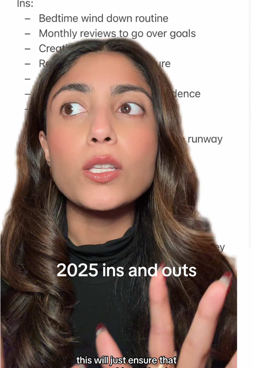 2025 ins and outs #2025insandouts #insandouts #2025goals #GlowUp #glowuptok 