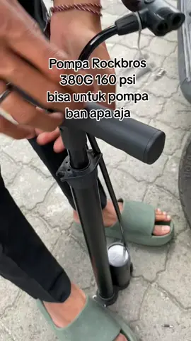 pompa ban rocbros 380G 160 psi #pompa #pompaban #pompasepeda #pompamotor #pompamobil #pompabola #pompaangin 